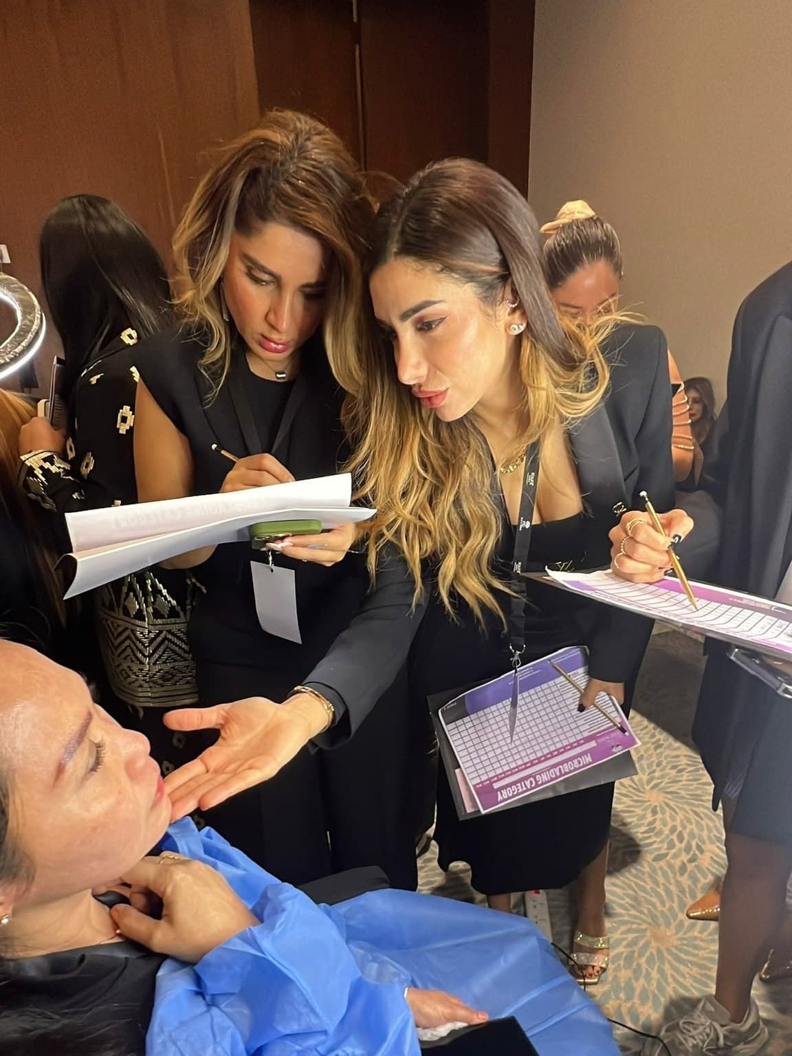 Amira Bechini durante una masterclass